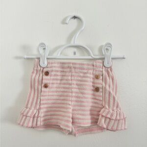 Great Condition- Zara Baby Woven Pink Shorts, Sz 2/3T